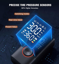 RoadShield™ Smart Portable Tyre Inflator Pro | 150 PSI Cordless Air Compressor - My Store