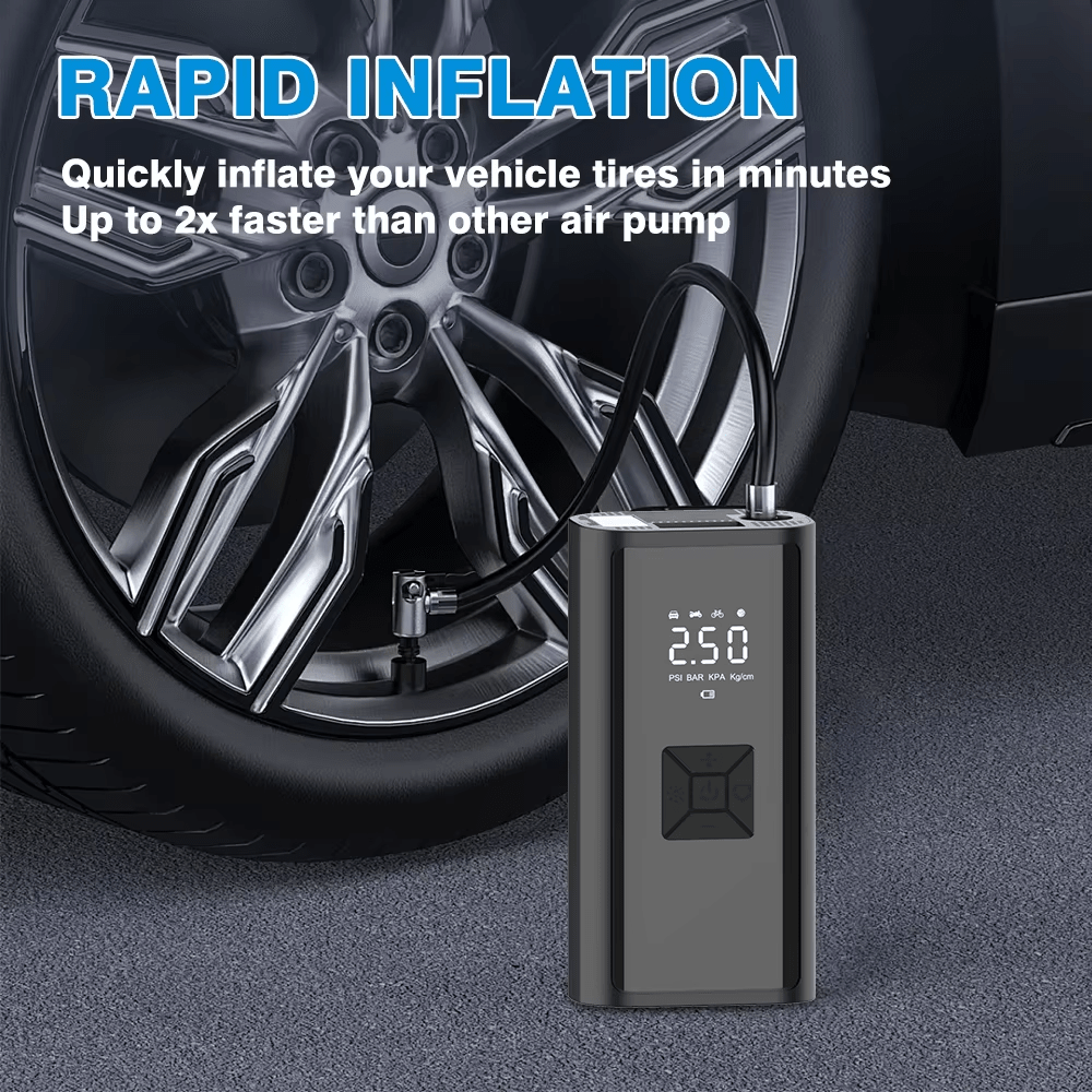 RoadShield™ Wireless Tyre Inflator Pro - My Store